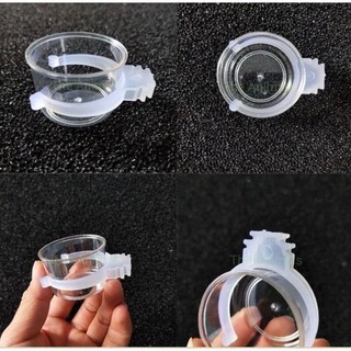 Combo 2 chiếc Cóng Sơn Ca Cóng ăn, uống nhựa kèm tai cài lồng chim chào mào, yến, sơn ca cao cấp