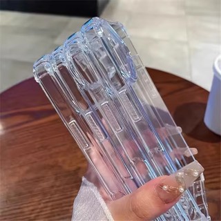 [JLK] ốp lưng iphone 8 plus Acrylic trong suốt chống sốc sang trọng cho iPhone 17 Air 16 15 14 13 12 11 Pro Max XR XS 8 Plus 16e SE 2022 Ốp lưng mềm trong suốt cứng