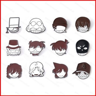 Trâm Huy Hiệu Anime Detective Conan Cute - Phục Trang Cosplay Cho Fan