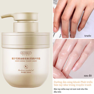Kem dưỡng tay Hunmui Kem làm trắng tay Kem bôi tay Dưỡng ẩm chống khô nứt nẻ tay chân Xóa nếp nhăn