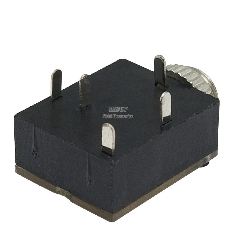 Ổ cắm tai nghe PJ-324M Ổ cắm âm thanh 3,5 mm có đai ốc 5 chân Tai nghe âm thanh Ổ cắm giao diện Ổ cắm nữ