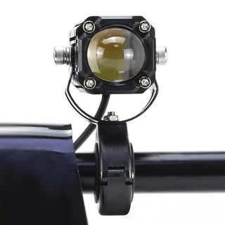 Đèn trợ sáng bi cầu mini w2 xe máy xe điện mắt quỷ 4 chế độ tích hợp auto passing phiên (Giá 1 Đèn)