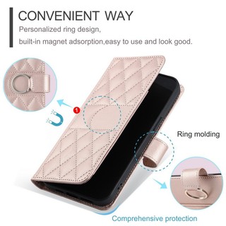 Ốp Lưng Cho Redmi 14C 13C 14R A3X A3 A4 K70E K70 Turbo 4 Note 13 14 Pro Plus 4G 5G Flip Wallet Case Da PU Khe Cắm Thẻ Đứng Có Dây Buộc