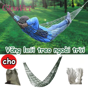 Võng lưới treo ngoài trời, Võng lưới du lịch dã ngoại, 230x80cm, Phù Hợp Camping & Trekking