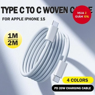 Cáp sạc Greatatop USB C Dây sạc nhanh PD Bện Type C