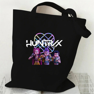 YT2 KPop Demon Hunters Túi Xách Thời Trang Dung Tích Lớn In Hình Nữ Hoạt Hình Túi Đeo Vai TY2
