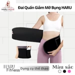 Haru Move - Đai Quấn Giảm Mỡ Bụng HARU – Đai Quấn Bụng Đốt Mỡ, Siết Eo, Thấm Mồ Hôi, Tiện Lợi Chạy Bộ HR60 — ảnh 7