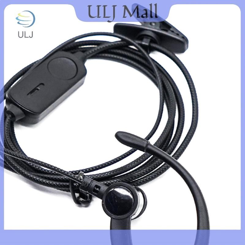 Tai nghe ULJ EarHook cho BF760 BF996 Walkie Talkie Walkie Talkie Tai nghe Mic K-Plug Tai nghe vô tuyến hai chiều Ham có dây.