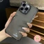 Ốp Điện Thoại Trong Suốt Màu Đen Cho Motorola Moto Edge 50 Fusion G75 G15 G60 G40 Fusion G32 5G 4G Ốp Lưng Dễ Thương Đơn Giản Mềm AirBag Vỏ Điện Thoại Chống Sốc