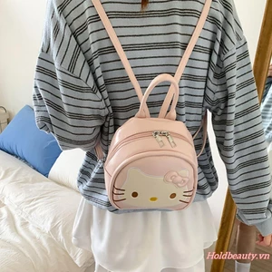 Ba lô Mini nữ Túi sách Daypack thời trang nhẹ dành cho trường du lịch ngoài trời