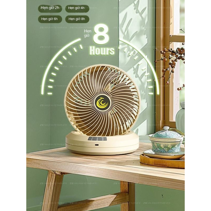 QUẠT TREO TƯỜNG ĐA NĂNG 2025 - Quạt mini gập gọn, gió mạnh 3 cấp độ, xoay 90° tự động, dùng cho nhà/văn phòng