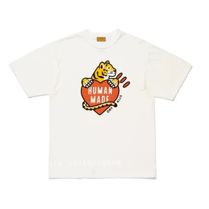 Áo thun cổ tròn tay ngắn nam nữ chất liệu cotton slub nhẹ