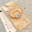 Tương thích với iPhone 16 15 14 13 12 11 Pro Max X Xr Xs Max 7 8 Plus SE2020 Vỏ Điện Thoại Hoạt Hình Dễ Thương Gấu Cá + Chân Đế + Dây Buộc Ốp Lưng Mềm