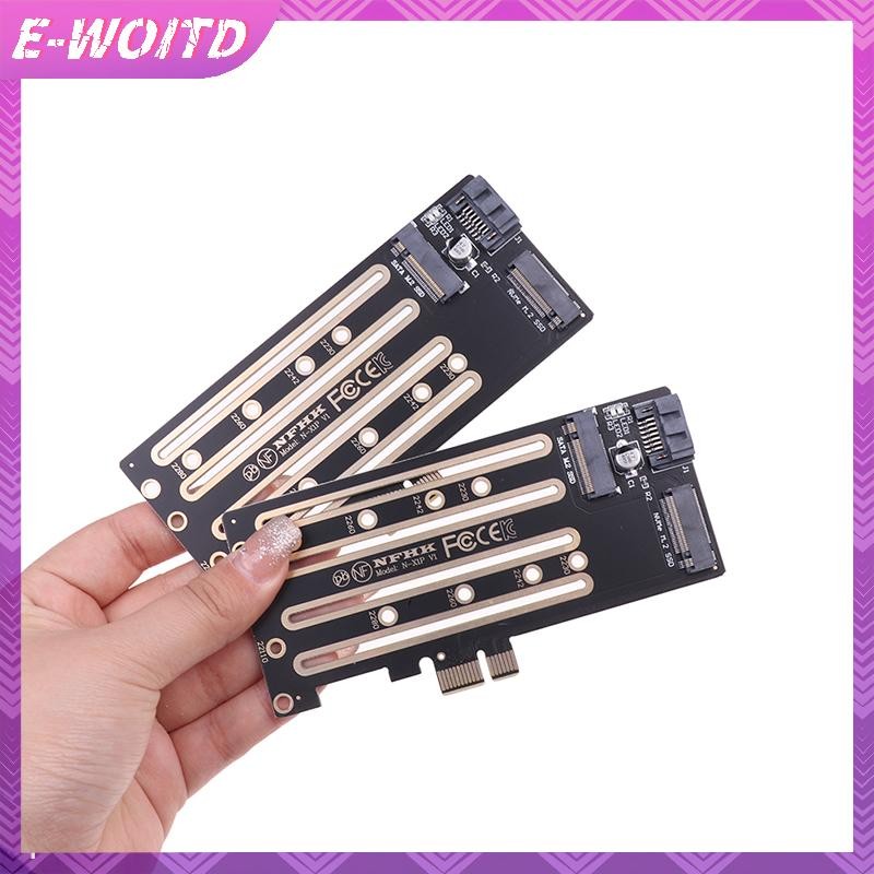 E-woitd 1 NVMe M.2 SSD Sang PCIe 3.0 4.0 x4, SATA M.2 SSD Sang SATA Bộ Chuyển Đổi Đa Năng HNVN