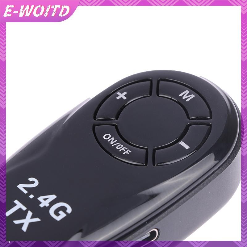 Tai nghe E-WOITD Bộ phát micrô không dây 2.4G có đầu thu cho bộ khuếch đại giọng nói HNVN