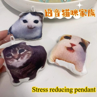 Mới Chất Lượng Cao Oiiaioooooiai Mèo Giọng Nói Móc Khóa Giải Nén Đảo Ngược Đức Mèo Con Mặt Dây Chuyền Giọng Nói Có Âm Thanh Mèo Giọng Nói