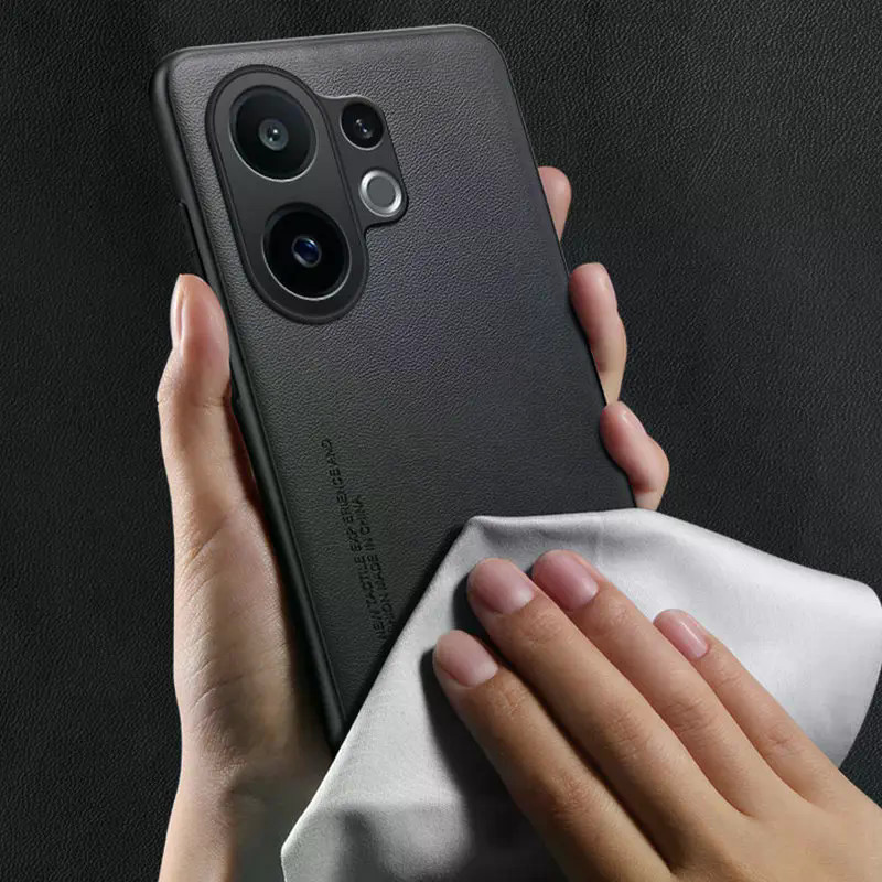 Dành Cho Vivo V60 V50 V40 Lite V30 Pro X200FE Da PU Da Thiết Kế Sợi Carbon Cứng PC TPU Dành Cho Vivo S30 Pro Mini