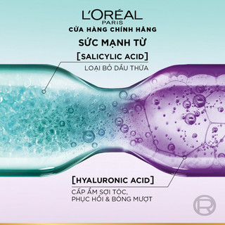 Dầu xả nhẹ bồng mái tóc 72H Elseve HA Pure cho da đầu dầu hoặc Moist cho da đầu khô 375ML