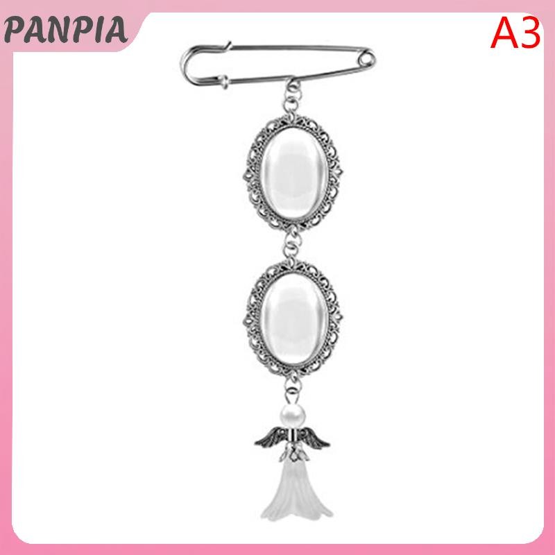 PANPIA-Áo Bó Hoa Cưới Ảnh Quyến Rũ DIY Pin Trâm Cài Bộ Làm Khung Lanh Quyến Rũ Hình Bầu Dục Khung Có Mặt Dây Chuyền Cho Trái Tim Ngày Lễ