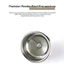 Bộ lọc chiết xuất cà phê Espresso Bát bột cà phê 58mm Tay cầm áp lực không đáy cho bát bột côn