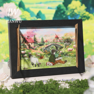 JIANWU 65mm * 200cm Một thị trấn nhỏ trong hoang dã Series Vintage Hoa phong cảnh Chất liệu cắt băng PET Tạp chí sáng tạo Tuyên bố