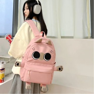 Ba lô tạo kiểu mèo HOBBYIN, Túi ba lô dung tích cao thiết kế cho mèo, Túi đeo vai chống nước Lolita dễ thương