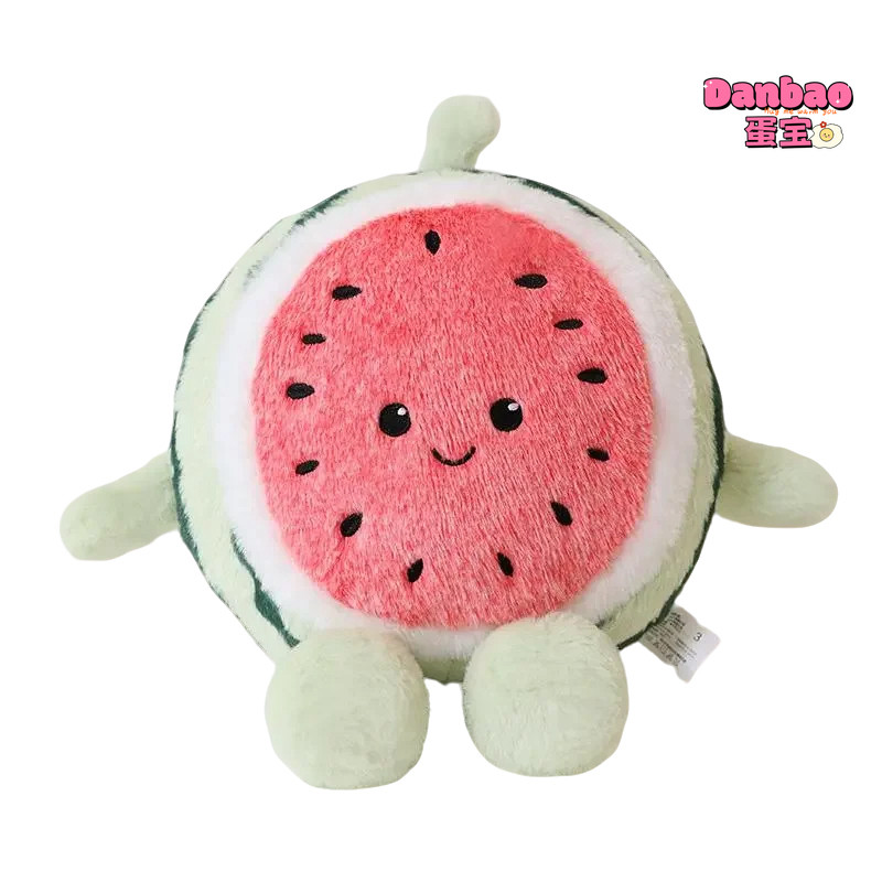((Danbao) Tròn Lớn Dưa Hấu Sang Trọng Đồ Chơi Dễ Thương Dưa Hấu Búp Bê Chất Liệu Gối Quà Tặng Mềm Cho Bạn Bè Quà Tặng Sinh Nhật