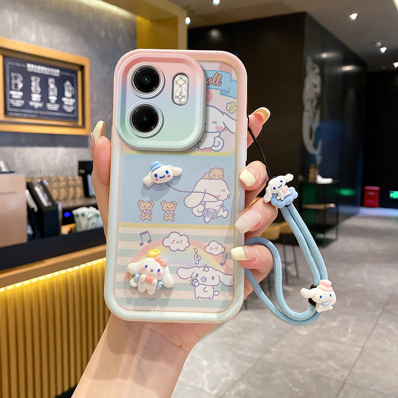 Ốp lưng oppo a5x 5g oppo a5x Ốp điện thoại búp bê 3D dễ thương cho