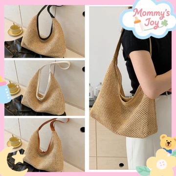 Women's Woven Straw Bag – for the Beach