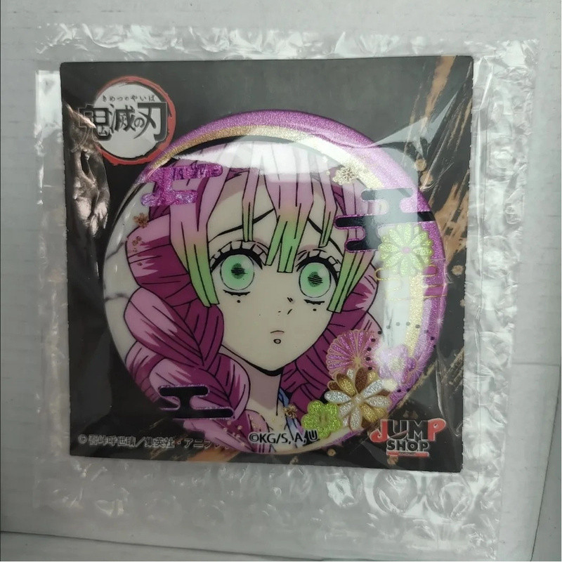 Demon Slayer Kimetsu no Yaiba Kanroji Mitsuri 58mm Anime Huy Hiệu Pin Trâm Sưu Tập