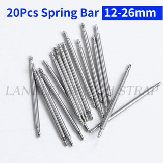 20 Chiếc 12-26 Mm Dây Đeo Đồng Hồ Thanh Lò Xo Đường Kính 1.8 Mm 1.5 Mm Dây Đồng Hồ Khóa Kết Nối Chân 20 Mm 22 Mm Đồng Hồ Pin Dụng Cụ Sửa Chữa Vòng Tay Kết Nối Phụ Kiện Thép Không Gỉ