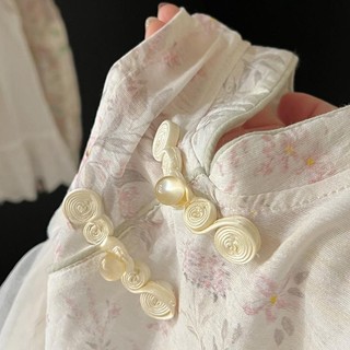 Phong Cách Trung Hoa Cho Bé Mùa Hè Jumpsuit Bé Gái Quần Áo Mùa Hè Phong Cách Phương Tây In Hình Áo Liền Quần Cho Bé Một Tuổi Quần Áo Mùa Hè 7.7