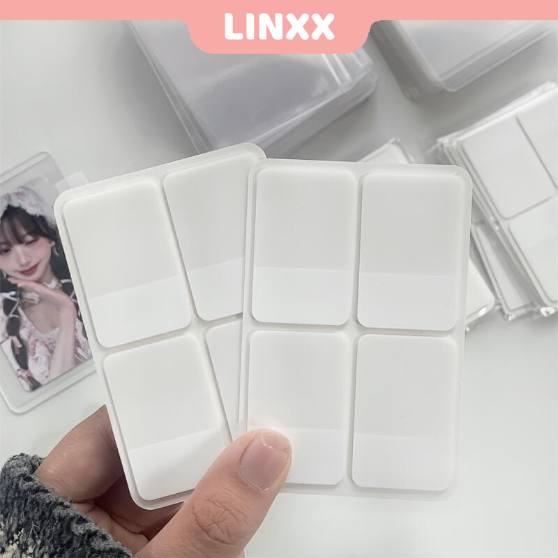 Linxx 160 / 80 / 40 Miếng Dán Chỉ Số Màu Trắng Mờ Chất Liệu Đóng Gói Photocard