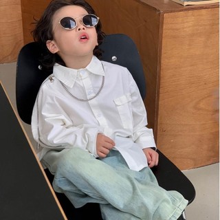 SMK - Áo Sơ Mi Khoá Cá Tính Bé Trai 10-34kg By DOUDOU KID