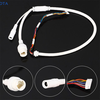 Cáp DTA Ethernet Lan PoE RJ45 Cáp mạng 10 chân 10 cho Camera Ip Hikvision PO