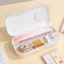 Bút chì TOPTOOLCX, Túi đựng bút nhựa hoạt hình, Hộp đựng văn phòng phẩm dung tích lớn đa chức năng