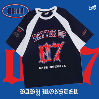 Áo thun 3D tay ngắn BabyMonster mẫu Batter Up số 07 - Phong cách thời thượng