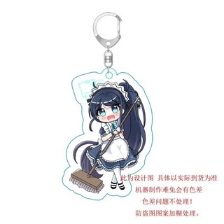 Móc khóa Anime Blue Archive Kosaka Wakamo Misono Mika phụ kiện túi xách balo móc khoá bằng chất liệu arcrylic trong suốt