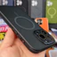 Bảo vệ ống kính 3D Matte Tản nhiệt từ tính Vỏ điện thoại cho iPhone 16 Promax 16 15 14 13 12 Pro Max 16 Plus Vỏ chống sốc và chống rơi