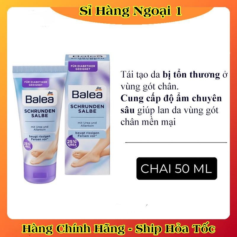 [ Date mới nhất]  Kem dưỡng  gót chân, chà gót chân Balea Đức -Nội địa Đức Đủ Bill