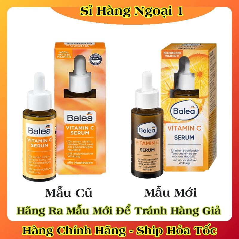 [Hàng nội địa Đức Đủ BILL] Serum Vitamin C Balea Đức sáng da, mờ thâm, chống lão hoá và nếp nhăn