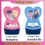 Dầu gội xả Bubchen 2in1 hình trái tim cho bé từ 1 tuổi chai 230ml [Hot]