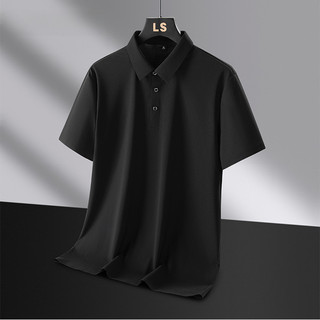 [Plus Size] Áo sơ mi Polo công sở Oversize liền mạch bằng lụa băng thoáng khí khô nhanh