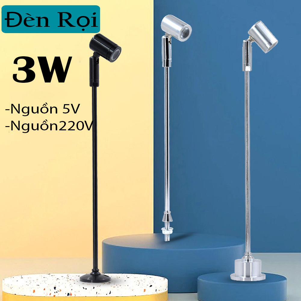 Đèn LED rọi sản phẩm 3W - Đèn chiếu Trưng bày sản phẩm, Ánh sáng chiếu ...