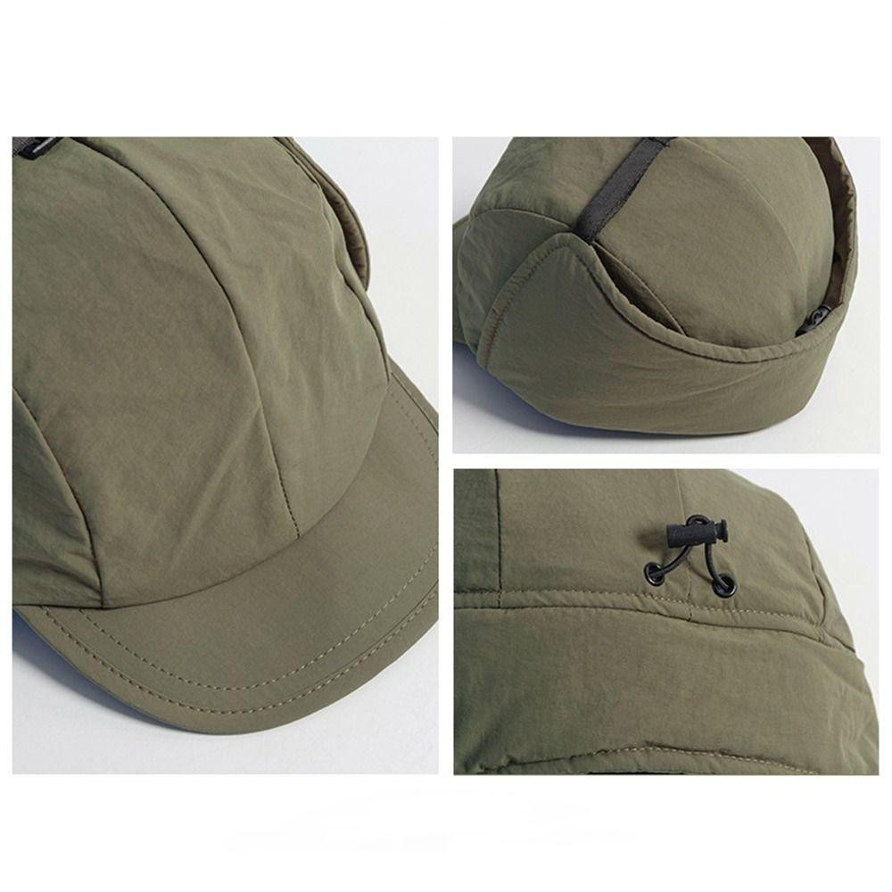 Mũ Bomber GUSTAVA, Mũ mùa đông dày Nhật Bản, Bảo vệ tai ngoài trời Mũ lông Ushanka ấm áp thông thường dành cho nam nữ
