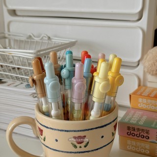 Set bút gel đen ngòi kim cao cấp Languo Candy