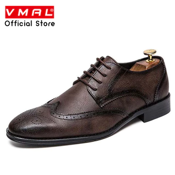 Phiên Bản Hàn Quốc Giày Nam Thu Đông Công Sở Trang Phục Trang Phục Nam Giày Da Trẻ Trung Ren Giày Nam Mũi Nhọn Anh Giày Da Hợp Thời Trang Retro Phong Cách Thời Trang Khắc Ren Anh Quốc Phù Hợp Với Công