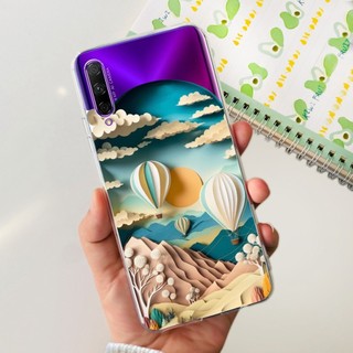 Vỏ Mềm Cho Huawei Y9s P Smart Pro 2019 Ốp điện thoại Hoa Phổ Biến Trong Suốt Silicon TPU Ốp điện thoại Cho Honor 9X Pro HLK-L41 Ốp điện thoại