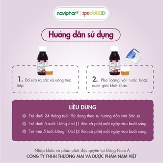 Siro Special Kid Fer Et Vitamines - Bổ sung sắt cho trẻ - Chai 125ml