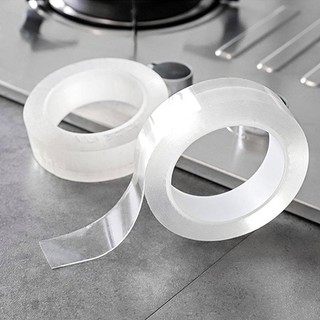 Băng dính 2 mặt siêu dính trong suốt đa năng tiện lợi dán chắc nhiều bề mặt đồ vật